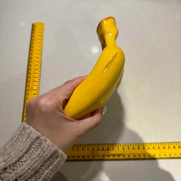 IKEA Kuperad Ceramic Banana Bunch Fruit Pottery RARE Collectible Discont… - Picture 9 of 11